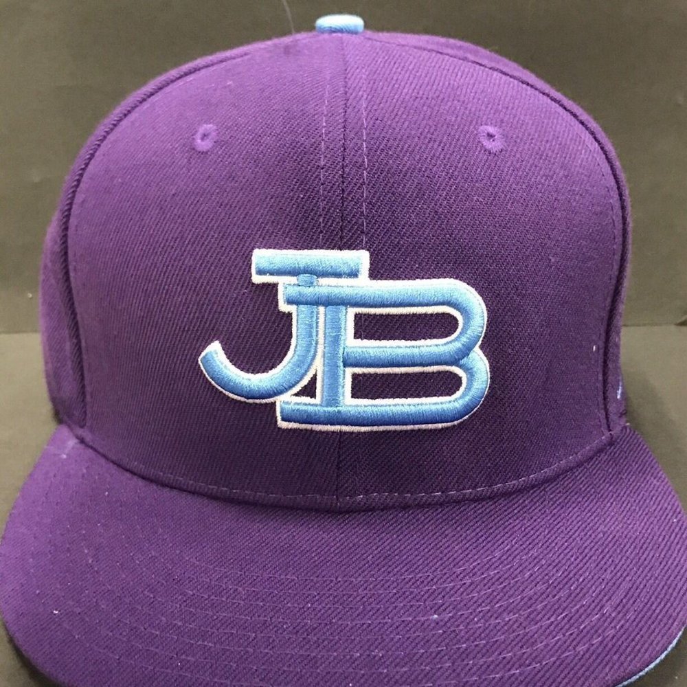 *JB Justin Bieber Hat Cap NWOT Snapback Purple